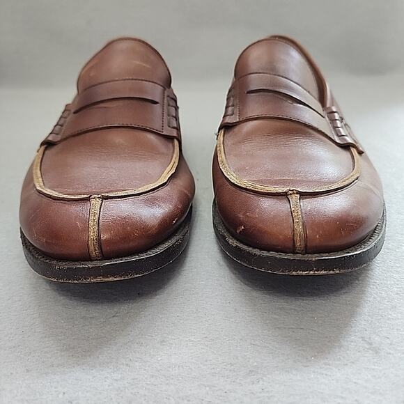 Trickers Tan Mens Penny Loafers Shoes UK 12-5 US 13 EU 47 Split Toe England main image 12